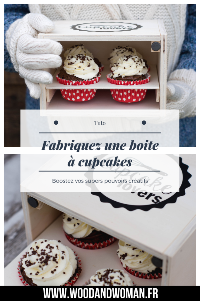 Idée cadeau DIY : créez une boite à cupcakes