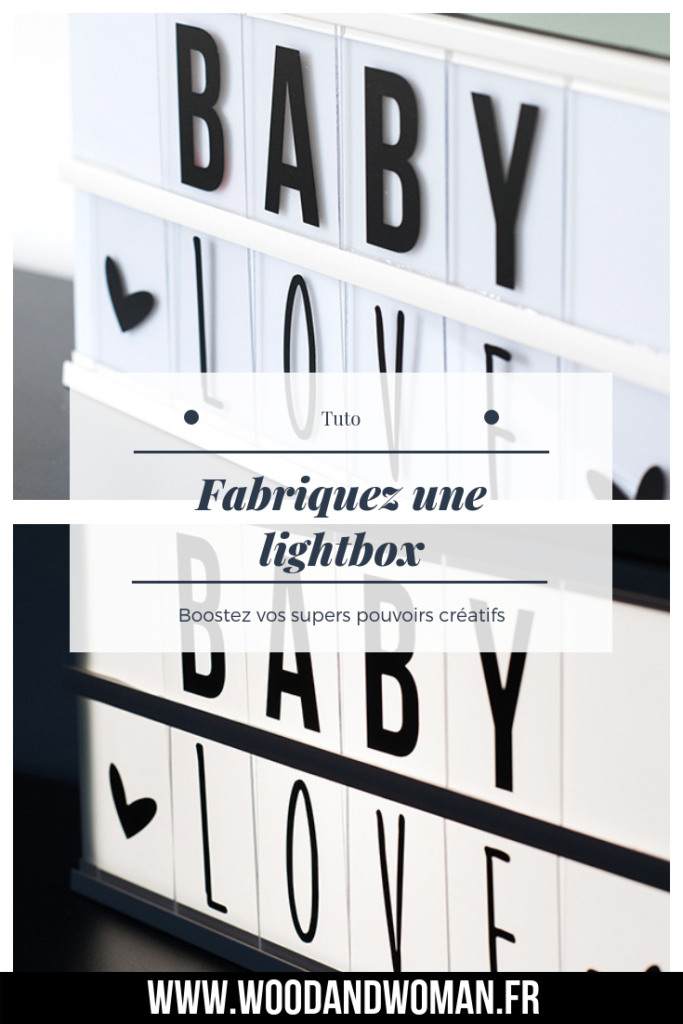 Tuto : fabriquer une lightbox