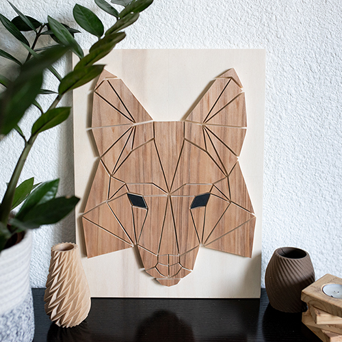 Tuto offert : le tableau renard